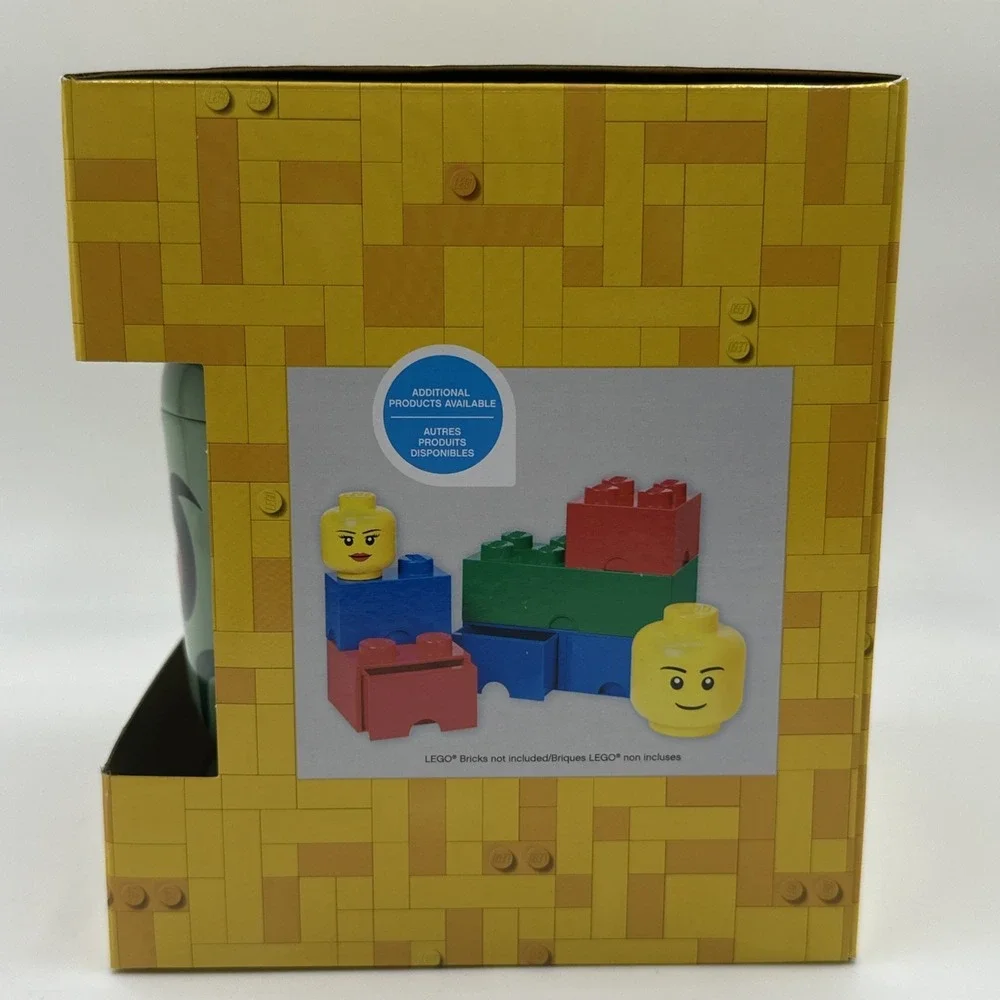 LEGO Halloween Zombie Storage Head Large Stackable Box Collectible